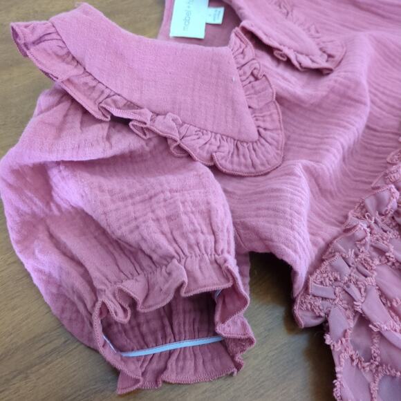 Mabel & Honey Clarabelle Gauze Natural Waist Dress size 6 NEW with Tags - Picture 4 of 9